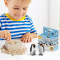 Amazon hot selling children's puzzle excavation toys creative new DIY mining penguins scientific education exploration Animal to